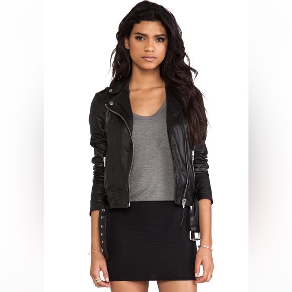NWOT Mackage Florica Leather Jacket - Picture 1 of 15